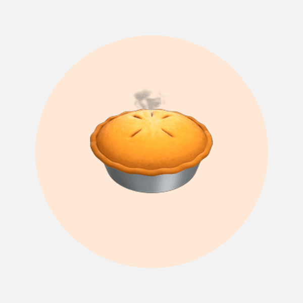 Слойка с яблоком